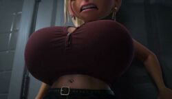 ai_generated blacklight9699 breast_expansion courtney_babcock huge_breasts tagme video