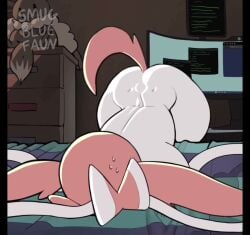2d absurdly_large_cock continue_after_cum continuous_ejaculation cum_down_throat cum_in_pussy cum_inflated_belly cum_inside deep_penetration deepthroat feral huge_breasts huge_cock moaning_in_pleasure nude_female penny_(pokemon) pokemon pumping_cum smugbluefaun sound stomach_bulge tagme throat_bulge video x-ray
