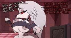 english_text helluva_boss huge_ass huge_breasts loona_(helluva_boss) text