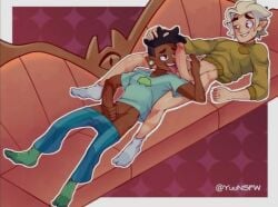 gay hunter_(the_owl_house) tagme yaoi
