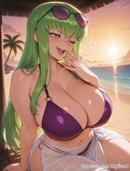 1girl 1girls ai_assisted ai_generated anime anime_style big_ass big_breasts boobs breasts c.c. clitoris code_geass curvaceous curvaceous_body curvaceous_female curvaceous_figure female female_focus fit_female girl girly green_hair hentai hourglass_figure huge_ass huge_breasts mylieai patreon pussy sexy shiny uncensored vagina voluptuous voluptuous_female waifu waifu_diffusion woman