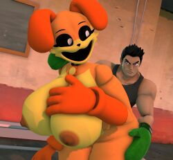 1boy 1girls 2024 3d 3d_(artwork) angry angry_expression angry_face ass big_ass boobs boxing_gloves crossover dog dogday_(nightbotgrey) dogday_(poppy_playtime) doggy_style furry furry_female gym human little_mac mob_entertainment muscular muscular_male nintendo poppy_playtime poppy_playtime_(chapter_3) punch_out red_eyes rule_63 smile smiling_critters tits
