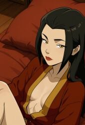 1girls ai_generated avatar_legends avatar_the_last_airbender azula black_hair royalty tagme