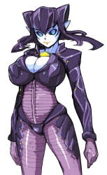 blue_eyes breasts female ultraman_(franchise) white_skin