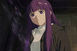 1girl 2girls 3girls ai_assisted ai_generated animated anime ass bangs black_robe blunt_bangs blurry blurry_background boots brown_footwear clothes_pull dress english_text fern_(sousou_no_frieren) fingering fingering_pussy frieren frieren_beyond_journey's_end from_side full_body holding_staff hooded_robe indoors japanese_dialogue jewelry kneeling long_hair long_sleeves meme mimic_chest molestation mp4 multiple_girls music nude one_knee pantyhose pantyhose_pull profile purple_hair pussy robe sense_(sousou_no_frieren) sidelocks sound sousou_no_frieren staff stuck stuck_in_object subtitled tagme thighhighs very_long_hair video white_robe yuri
