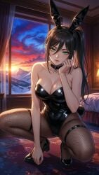 ai_generated playboy_bunny webtoon webtoon_waifu