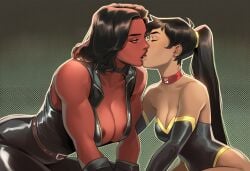 2girls ai_generated amazon ass betty_ross big_ass big_breasts breasts bust busty chest crime_syndicate crossover curvaceous curvy curvy_figure dc dc_comics digital_media_(artwork) female giantess hips hourglass_figure huge_ass huge_breasts hulk_(series) large_ass large_breasts large_female legs light-skinned_female light_skin lois_lane macro macro_female marvel marvel_comics mature mature_female mini_giantess phophopho red-skinned_female red_body red_she-hulk red_skin slim_waist supervillain supervillainess superwoman superwoman_(lois_lane) tall tall_female thick thick_hips thick_legs thick_thighs thighs villain villainess voluptuous waist wide_hips yuri