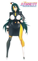 breasts female green_hair hair long_hair ultraman_(franchise) zetton