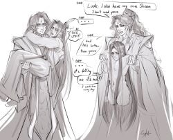 amputee carrying cyfil7 luo_binghe no_sex shen_qingqiu svsss the_scum_villain's_self-saving_system yaoi