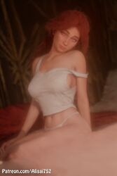 ai_generated alisai752 clair_obscur:_expedition_33 female maelle_(clair_obscur:_expedition_33) red_hair