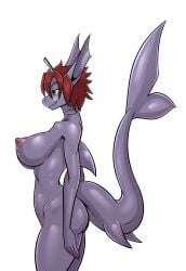 1girls 2026 5_fingers absurd_res anthro bodysuit breasts curvaceous curvaceous_female curvaceous_figure curvy curvy_female curvy_figure digital_art digital_drawing_(artwork) digital_media digital_media_(artwork) fish fish_humanoid furry gills glistening glistening_body glistening_breasts glistening_latex glistening_skin glistening_thighs green_eyes grey_body hair hi_res karnak_(libra) latex latex_bodysuit latex_skinsuit latex_suit libra-11 libra_labs mammal marine marine_humanoid naked nipples nude png red_hair rubber rubber_bodysuit rubber_suit shark shark_fin shark_girl shark_humanoid shark_tail short_hair side_view skin_tight skin_tight_suit skinsuit solo suit thick_thighs third-party_edit transparent_background transparent_png voluptuous voluptuous_female voluptuous_figure wide_hips zipper zippers_(series)