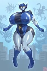 ass breasts breasts_bigger_than_head female ultraman_(franchise) wide_hips