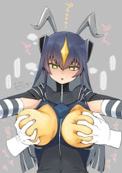 breasts female hair long_hair ultraman_(franchise) zetton