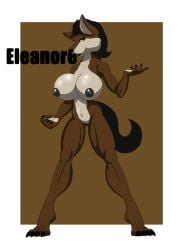 big_breasts brown_fur female female_only furry furry_female furry_only morningstarlewds nude nude_female tagme