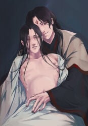 cyfil7 luo_binghe mpreg pregnant pregnant_male shen_qingqiu svsss the_scum_villain's_self-saving_system yaoi