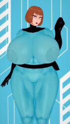 1girls 3d big_ass big_breasts big_thighs breasts brown_hair bust busty chest curvaceous curvy curvy_figure danny_phantom digital_media_(artwork) female heart_pasties hips hourglass_figure huge_ass huge_breasts huge_thighs kaoskatsu large_ass large_breasts large_thighs legs madeline_fenton milf nickelodeon purple_eyes slim_waist thick thick_hips thick_legs thick_thighs thighs voluptuous waist wide_hips wide_thighs