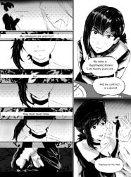 1girls chainsaw_man clothes comic female hayakawa_aki higashiyama_kobeni nonameartist nude tagme