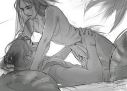 cyfil7 luo_binghe mermaid merman sex shen_qingqiu svsss the_scum_villain's_self-saving_system yaoi