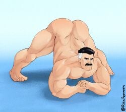 ass bara big_ass big_butt bubble_ass bubble_butt butt daddy dat_ass dat_butt dilf fat_ass fat_butt gay huge_ass huge_butt invincible invincible_(tv_series) jack-o_pose large_ass large_butt male male_only moustache muscular muscular_male nolan_grayson omni-man rickpenman round_ass round_butt solo spread_legs thick_ass thick_butt