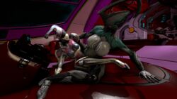 3d alien big_breasts breasts female mirage_(warframe) nyx_(warframe) sex shadow_(artist) tribadism video_games warframe yuri