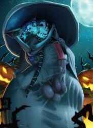 ahe_gao ahegao_face big_nipples boobs_out breasts breasts clothed_sex crying crying_with_eyes_open drool drooling elden_ring femboy furry furry_ears furry_male futanari halloween halloween_costume halloween_decoration halloween_pumpkin halloween_theme horse_penis horsecock koropatel nipple_piercing nipples public public_sex ranni_the_witch ranni_the_witch_(cosplay) sex tear tears tits_out xray_view