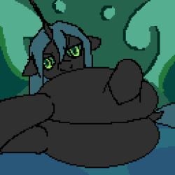 1:1 animated arthropod ass big_butt changeling changeling_hive changeling_queen digital_media_(artwork) equid equine female feral friendship_is_magic genitals hasbro hi_res horse imminent_sex inviting looking_at_viewer mammal my_little_pony pixel_(artwork) pony pussy queen_chrysalis_(mlp) ruanshi short_playtime solo teasing