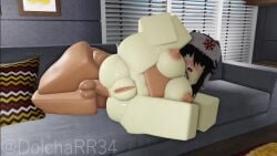 1boy 1girls 3d anal anal_sex animated anus ass_jiggle ass_shake big_breasts big_penis black_hair blush breasts couch couch_sex cum cum_in_ass cum_inside dolcha grabbing grabbing_from_behind hard_nipples holding jiggling jiggling_ass jiggling_breasts large_penis laying_on_side leg_up legs_spread light_skin living_room naked nipples on_couch on_side open_mouth penis roblox robloxian sex shorter_than_30_seconds sideways sound tan_skin twitter_username vagina video watermark