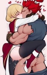 1boy 1girls adult adult_and_teenager age_difference ai_generated akuma ass blonde_hair capcom couple couple_(romantic) crossover crossover_pairing cum cum_in_pussy cum_inside dilf erika_wagner female gouki heart kissing kissing kissing_while_penetrated leandroff5 male male/female male_penetrating_female mature mature_male muscular muscular_male older_male older_man_and_teenage_girl older_penetrating_younger pleasured pleasured_female red_hair self_upload sex straight street_fighter teenage_girl teenager uncensored under_night_in-birth vaginal_penetration vaginal_sex young younger_female