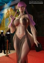 3d areolae athletic athletic_female bracelet busty cleavage deep_cleavage dress entitledgoose erect_nipples female female_focus female_only fit french hourglass_figure jewelry makeup manon_legrand navel nipples piercing pink_hair pubes pubic_hair pussy see-through see-through_clothing skimpy skimpy_clothes street_fighter street_fighter_6 tagme trimmed_pubic_hair vagina wide_hips