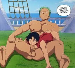 monkey d luffy from one piece by seasongentle