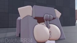 1boy 1girls 3d animated anus ass balls big_ass big_butt big_penis cum cum_drip cum_dripping cum_dripping_from_anus cum_in_ass dolcha light_skin loop lying_on_back male/female mating_press nude on_back on_floor penis pussy roblox robloxian sex shorter_than_30_seconds sound straight twitter_username vaginal_penetration vaginal_sex video watermark