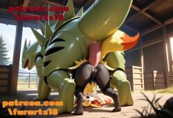 1boy 1girls ai ai_art ai_assisted ai_generated anal anal_insertion anal_penetration anal_sex anthro anthro_penetrated big_dom big_dom_small_sub black_fur braixen doggy_style doggy_style_position doggystyle_position female female_penetrated fox fox_ear fox_ears fox_girl fox_humanoid fox_tail from_behind from_behind_position giant_cock giant_dick giant_male giant_monster giant_penis green_body green_skin happy happy_male happy_sex horny horny_expression horny_face horny_female horny_sub hyper_penis impossible_fit large_dom large_dom_small_sub large_penis larger_male male male/female male_penetrating male_penetrating_female medium_breasts open_mouth pink_penis pokémon_(species) pokemon pokemon_(species) pussyfur18 semi_closed_eyes sex size_difference smaller_female spread_anus stable stables top-down_bottom-up white_body yellow_body