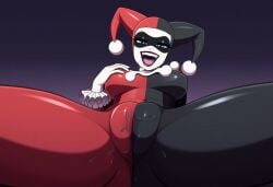 ai_generated batman_(series) cameltoe harley_quinn harley_quinn_(classic)