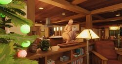 1boy1girl 3d astarion baldur's_gate_3 bbw big big_ass big_breasts blender chubby female fortnite fortnite:_save_the_world imminent_kiss jaja3d kissing male penny_(fortnite) spit spitting_in_mouth wine_bottle