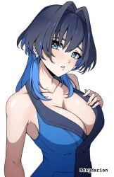 1girls 2d 2d_(artwork) 2d_artwork adult adult_female big_boobs big_breasts black-haired_female black_hair blue-eyed_female blue_eyes breasts busty busty_female busty_girl cleavage collarbone dayyo_(daydarion/day-chan) digital digital_art digital_drawing digital_drawing_(artwork) digital_media digital_media_(artwork) drawing ear_piercing earrings female female_focus female_only fingernails fingers from_above from_front front_view hair_between_eyes hair_intakes hand_on_breast hand_on_chest hand_on_own_breast hand_on_own_chest head_tilt high_resolution highres hololive hololive_english large_boobs large_breasts lean_figure looking_at_viewer mature mature_female narrow_waist ouro_kronii pierced_ear posing posing_for_the_viewer short_hair shoulders simple_background slender_body slender_waist slim_female slim_waist solo standing three-quarter_view tilted_head top_view touching_breast touching_chest upper_body viewed_from_above virtual_youtuber vtuber vtuberfanart white_background