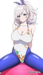 1girls 2d 2d_(artwork) 2d_artwork adult adult_female alternate_version_at_source alternate_version_available arm_behind_back belly belly_button big_boobs big_breasts bikini blue-eyed_female blue_eyes blue_hair_ribbon blue_hair_tie blue_legwear blue_pantyhose blue_ribbon breasts busty busty_female busty_girl cleavage closed_mouth_smile collarbone dayyo_(daydarion/day-chan) digital digital_art digital_drawing digital_drawing_(artwork) digital_media digital_media_(artwork) drawing eyebrows_visible_through_hair female female_focus female_only from_front front_view groin hair_ribbon hair_tie hand_behind_back head_tilt hololive hololive_indonesia inguinal_crease inguinal_ligament large_boobs large_breasts lean_figure legs_apart legs_spread legwear long_hair looking_at_viewer mature mature_female midriff more_at_source narrow_waist navel one-piece_swimsuit pantyhose pavolia_reine ponytail ribbon shoulders simple_background sitting skindentation slender_body slender_waist slim_female slim_waist smile smiley_face smiling smiling_at_viewer solo spread_legs spreading_legs spreading_thighs swimsuit swimwear thick_thighs thighs tilted_head top_view upper_body virtual_youtuber vtuber vtuberfanart white-haired_female white_background white_bikini white_hair white_one-piece_swimsuit white_pupils white_swimsuit white_swimwear wide_hips