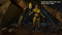 3d angry angry_face aroused axe becoming_erect black_hair casual_exposure casual_nudity erect erect_penis erection foreskin futanari gearslad7 getting_erect green_skin half-erect imminent_anal imminent_rape innefective_clothing loincloth looking_at_viewer looking_down_at_viewer midriff night orc orc_futa outdoors outside pasties penis_out penis_pointing_toward_viewer sagging_balls saggy_balls six_pack taller_futa tent threat threatening torch uncut weapon