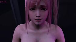 3d animated areolae balls big_breasts bouncing_breasts breasts dead_or_alive dickgirl erection esk futa_on_futa futanari honoka_(doa) intersex large_breasts nipples no_sound nude penis pov source_filmmaker taker_pov testicles video