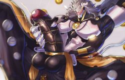 anal_insertion balls banyue_(zenless_zone_zero) baoding_balls bara big_penis boner cum draringoa erection humanoid lion lion_humanoid long_hair machine male male_only masturbation muscles muscular orgasm penis robot robot_anthro robot_humanoid solo solo_male spread_legs zenless_zone_zero