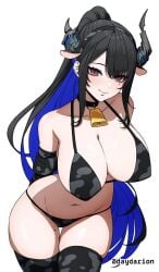 1girls 2d 2d_(artwork) 2d_artwork absurdly_long_hair adult adult_female arm_behind_back baddie bare_belly bare_chest bare_hips bare_legs bare_midriff bare_navel bare_shoulders bare_skin bare_thighs belly belly_button bewitching_thighs big_boobs big_breasts black-haired_female black_choker black_elbow_gloves black_gloves black_hair black_horn black_horns black_legwear black_long_gloves black_stockings black_thigh_highs black_thighhighs blue-haired_female blue_hair breasts busty busty_female busty_girl child_bearing_hips choker cleavage collarbone cowbell cowbell_collar curvaceous curvaceous_body curvaceous_female curvaceous_figure curvaceous_hips curvaceous_thighs curvy curvy_body curvy_female curvy_figure curvy_hips curvy_thighs dayyo_(daydarion/day-chan) digital digital_art digital_drawing digital_drawing_(artwork) digital_media digital_media_(artwork) drawing elbow_gloves exposed exposed_belly exposed_chest exposed_hips exposed_legs exposed_midriff exposed_navel exposed_shoulders exposed_skin exposed_thighs female female_focus female_only fertile_hips gloves groin half_naked half_nude hand_behind_back head_tilt hololive hololive_english horn horns hourglass_figure huge_boobs huge_breasts inguinal_crease inguinal_ligament large_boobs large_breasts lean_figure leaning leaning_forward legwear long_gloves long_hair looking_at_viewer mature mature_female midriff mole mole_on_body mole_on_cheek mole_on_face mole_on_leg mole_on_thigh mole_under_eye naked naked_female naked_woman narrow_waist navel nerissa_ravencroft nerissa_ravencroft_(prisoner) nipple_bulge nude nude_female nudity partially_undressed plump_breasts ponytail posing posing_for_the_viewer posing_naked posing_nude red-eyed_female red_eyes semi_nude shoulders sidelocks simple_background skindentation slender_body slender_waist slim_female slim_waist solo standing stockings thick_thighs thigh_gap thigh_highs thighhighs thighs tilted_head upper_body very_long_hair very_long_hair_female virtual_youtuber voluptuous voluptuous_body voluptuous_female voluptuous_figure voluptuous_woman vtuber vtuberfanart white_background wide_hips youtuber youtuber_girl