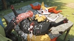 ass anthro ai_generated anus anal absurd_res anal_sex after_sex after_vaginal after_anal after_orgasm after_rape after_ejaculation gaping gaping_anus gaping_pussy gaped_anus gaped_ass medium_breasts fur furry full_body furry_female furry_tail furry_ears furry_breasts furry_ass pokemon pokemon_(species) pokephilia braixen tyranitar size_difference horsecock horse_penis horseballs semen semen_on_body semen_in_mouth semen_on_chest semen_in_vagina semen_on_face semen_on_breasts semen_in_anus semen_on_penis ahe_gao ahegao ahegao_face spread_legs spreading spread_pussy spread_ass spread_anus cum cum_in_pussy cum_in_mouth cum_in_ass cum_on_breasts cumshot cum_on_body cum_on_face lying lying_on_back lying_on_table veiny_penis veins veiny veins_on_dick huge_cock huge_penis big_penis big_dom_small_sub big_dick small_sub_big_dom pussyfur18