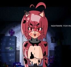 five_nights_at_freddy's five_nights_at_freddy's_4 five_nights_in_anime looking_at_viewer nightmare_foxy smile solo tagme