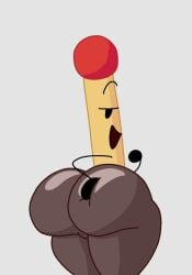 match (bfdi) from battle for dream island by thatboringfellow