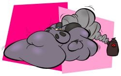 bbw blob fat immobile overweight ssbbw tube_in_ass ussbbw warframe weight_gain wisp_(warframe)