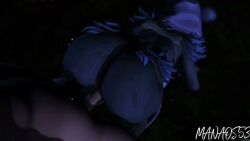 1boy1girl 3d_animation animated cum cum_in_pussy cum_inside dark doggy_style epic_games face_down_ass_up faceless_male femdom forest forest_background fortnite fortnite:_battle_royale from_behind from_behind_position looking_at_viewer looking_back manaos53 night night_sky raven_team_leader reverse_cowgirl_position riding_penis sound tagme video