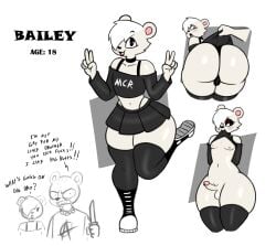 2026 5_fingers alternative_fashion anthro ass bailey_(zombieray10) bear big_ass big_butt black_bottomwear black_choker black_clothing black_jewelry black_legwear black_necklace black_skirt black_stockings boots bottom_heavy bottomwear bra_strap brody_(zombieray10) brother_(lore) brothers_(lore) bubble_butt bulge butt choker clothed clothing clothing_lift colored curvy_figure digital_drawing_(artwork) digital_media_(artwork) double_v_sign emo english_text erection eyelashes eyeshadow femboy fingers footwear fur genitals gesture hair hair_over_eye hand_gesture hi_res huge_ass huge_butt huge_thighs jewelry knife legwear lips lipstick makeup male mammal model_sheet navel necklace nipples off_shoulder older_brother open_mouth panties penis polar_bear profanity seductive shoes short_hair sibling_(lore) skirt skirt_lift small_penis smile solo stockings text thick_thighs thigh_highs thong thong_straps threatening_viewer underwear ursine v_sign white_body white_fur wide_hipped_anthro wide_hipped_male wide_hips younger_brother zombieray10