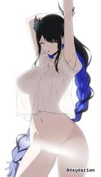 1girls 2d 2d_(artwork) 2d_artwork absurdly_long_hair adult adult_female arm_above_head arm_up armpit armpit_crease armpit_peek armpits arms_above_head arms_up bare_armpits bare_arms bare_hands bare_hips bare_legs bare_navel bare_skin bare_thighs belly belly_button big_boobs big_breasts black-haired_female black_fingernails black_hair black_nail_polish black_nails blue-haired_female blue_hair braid braided_hair braided_ponytail braids breasts busty busty_female busty_girl censored censored_breasts censored_clitoris censored_genitalia censored_nipples censored_pussy censored_vagina closed_eyes collarbone crop_top curvaceous curvaceous_body curvaceous_female curvaceous_figure curvaceous_hips curvy curvy_body curvy_female curvy_figure curvy_hips dayyo_(daydarion/day-chan) digital digital_art digital_drawing digital_drawing_(artwork) digital_media digital_media_(artwork) drawing exposed_armpits exposed_arms exposed_hips exposed_legs exposed_navel exposed_skin exposed_thighs female female_focus female_only fingernails fingers groin hairless_armpits hand_above_head hand_up hands_above_head hands_up hololive hololive_english hourglass_figure huge_boobs huge_breasts inguinal_crease inguinal_ligament large_boobs large_breasts lean_figure light_censor long_hair mature mature_female midriff mole mole_on_body mole_on_cheek mole_on_face mole_under_eye multicolored_hair nail_polish nails narrow_waist navel nerissa_ravencroft nipple_bulge open_mouth parted_lips plump_breasts presenting_armpit shaved_armpits shoulders sidelocks simple_background single_braid slender_body slender_waist slim_female slim_waist solo standing stretching thick_thighs thigh_gap thighs tongue topwear upper_body very_long_hair very_long_hair_female virtual_youtuber voluptuous voluptuous_body voluptuous_female voluptuous_figure voluptuous_woman vtuber vtuberfanart white_background white_crop_top white_topwear wide_hips