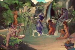 2026 aasimar ass barbarian bathing beauregard_lionett breasts caduceus_clay caleb_widogast casual cleric completely_nude critical_role critical_role:_the_mighty_nein dark_skin druid female firbolg fjord_(critical_role) fjord_stone flaccid group group_bathing half-orc halfling human jester_lavorre male monk ndasfw nipple_piercing nipples nonsexual nonsexual_nudity nude nude_female nude_male orc outdoor_nudity outdoors paladin pale_skin penis pubic_hair rogue sorcerer tail tiefling veth_brenatto wading warlock water waterfall yasha_nydoorin