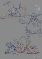 absurd_res ambiguous_gender anal anal_vore bones_in_feces digestion disposal duo feces feral generation_3_pokemon herpestid hi_res male male/male mammal melancholicmash mongoose nintendo oral_vore pokemon pokemon_(species) reptile scalie seviper sleeping snake viper vore zangoose