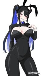 1girls 2d 2d_(artwork) 2d_artwork adult adult_female alternate_version_at_source alternate_version_available arm_behind_back baddie bare_chest bare_hands bare_skin belly belly_button bewitching_thighs big_boobs big_breasts black-haired_female black_bodysuit black_bowtie black_bunny_ears black_bunnysuit black_fingernails black_hair black_hairband black_horn black_horns black_nail_polish black_nails black_topwear blue-haired_female blue_hair bodysuit bowtie breasts breasts_apart brown-eyed_female brown_eyes bunny_ears bunnygirl bunnygirl_outfit bunnysuit busty busty_female busty_girl child_bearing_hips collar collarbone curvaceous curvaceous_body curvaceous_female curvaceous_figure curvaceous_hips curvy curvy_body curvy_female curvy_figure curvy_hips dayyo_(daydarion/day-chan) digital digital_art digital_drawing digital_drawing_(artwork) digital_media digital_media_(artwork) drawing elbows exposed_chest exposed_skin female female_focus female_only fertile_hips fingernails fingers from_below_view from_front front_view groin hand_behind_back hand_on_breast hand_on_chest hand_on_own_breast hand_on_own_chest head_tilt hololive hololive_english horn horns hourglass_figure huge_boobs huge_breasts inframammary_fold inguinal_crease inguinal_ligament large_boobs large_breasts lean_figure long_hair looking_at_viewer looking_down looking_down_at_viewer low_angle_view mature mature_female midriff mole mole_on_body mole_on_cheek mole_on_face mole_under_eye more_at_source multicolored_hair nail_polish nails narrow_waist navel nerissa_ravencroft plump_breasts ponytail posing posing_for_the_viewer seductive seductive_female seductive_grin seductive_pose seductive_posing seductive_smile seductive_smirk seductive_woman shoulders simple_background slender_body slender_waist slim_female slim_waist solo standing thick_thighs thigh_gap thighs tilted_head top_view touching_breast touching_chest upper_body view_from_below viewed_from_below virtual_youtuber voluptuous voluptuous_body voluptuous_female voluptuous_figure voluptuous_woman vtuber vtuberfanart white_background white_collar white_wrist_cuffs wide_hips wrist_cuffs
